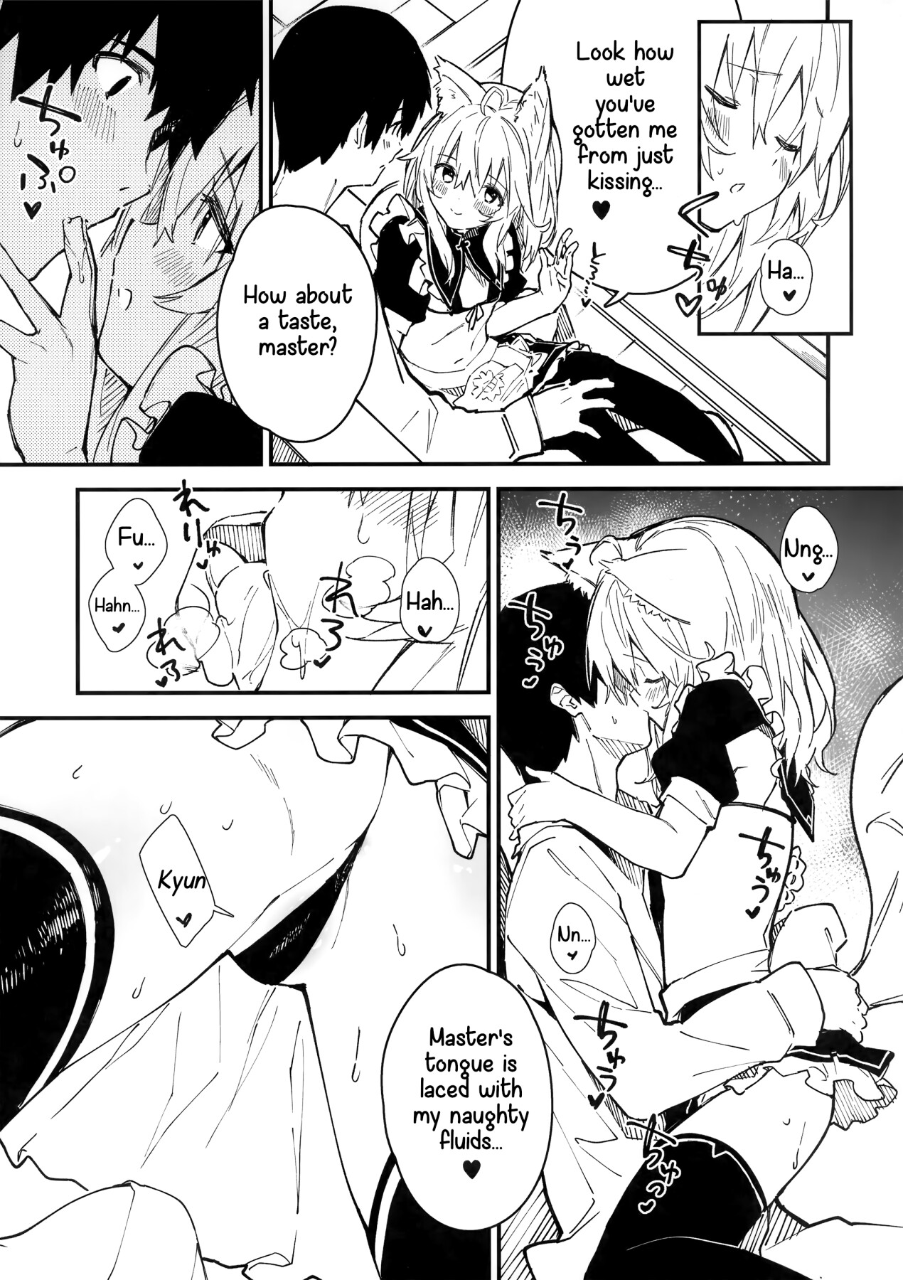 Hentai Manga Comic-A Book about making out with a Kemonomimi Maid Vol.3-Read-5